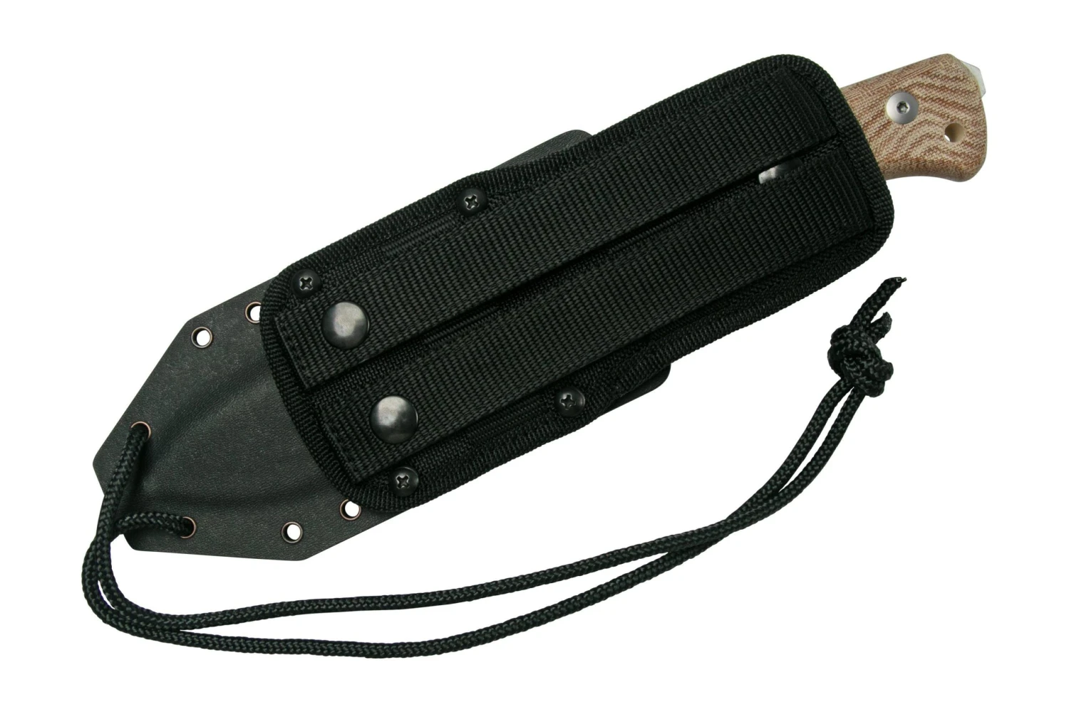 Lionsteel T6 Satin, Natural Canvas Micarta T6-CVN Cuchillo Fijo 7 Lionsteel T6 Satin, Natural Canvas Micarta T6-CVN Cuchillo Fijo - Imagen 7