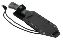Lionsteel T6 Old Black, Black Canvas Micarta T6B-CVB Cuchillo Fijo -Tienda De Cuchillos LI T6B CVB 06 lionsteel