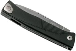 LionSteel Thrill Black Aluminum Integral Navaja Slipjoint -Tienda De Cuchillos LI TL A BS 04 lionsteel