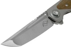 Liong Mah Warrior Two V3 Green Canvas Micarta Navaja -Tienda De Cuchillos LO WA GCM3 03 liong mah design