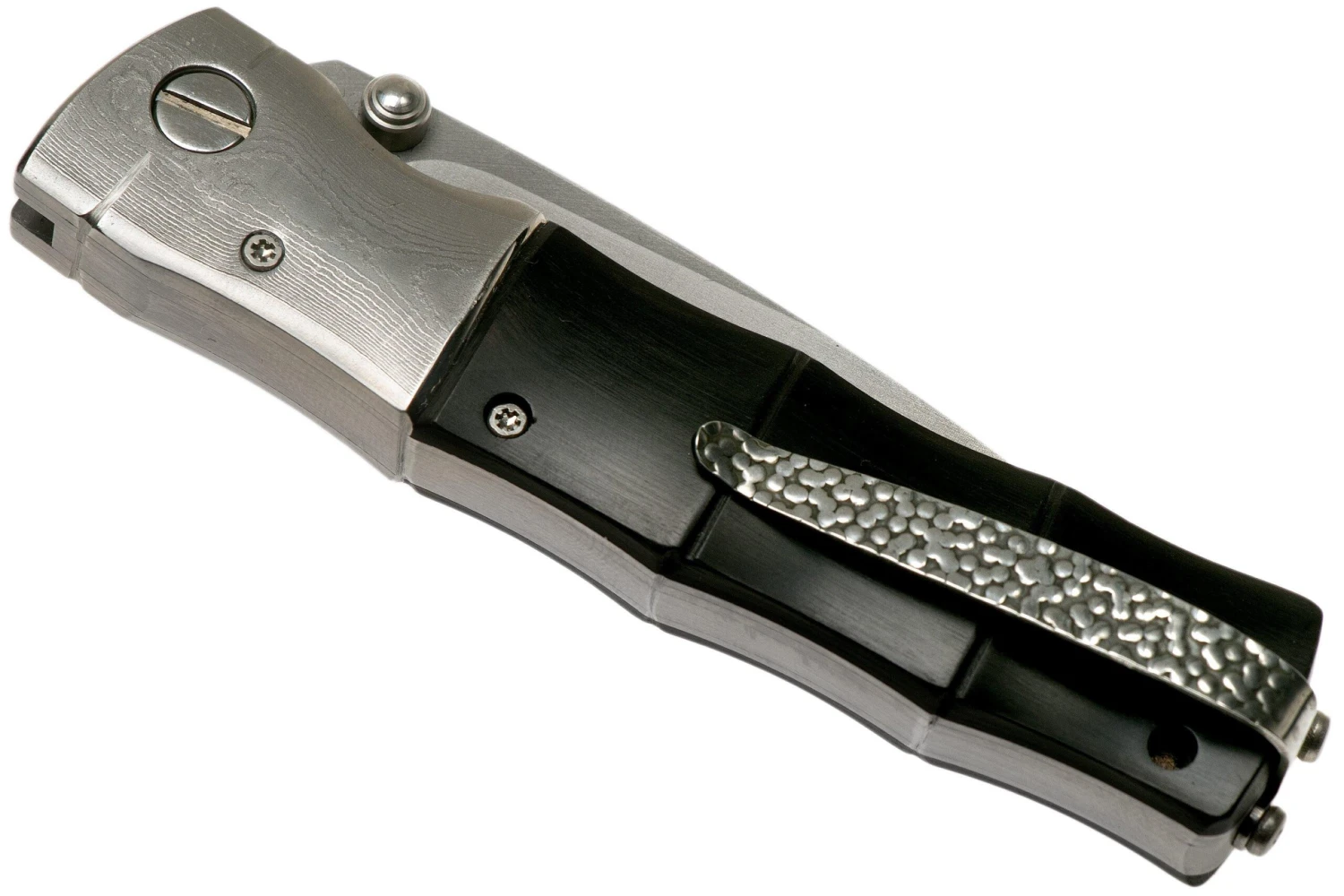 Mcusta MC-146G Shinra Mixture Bamboo, Black Pakkawood, Cuchillo De Caballero 4 Mcusta MC-146G Shinra Mixture Bamboo, Black Pakkawood, Cuchillo De Caballero - Imagen 4