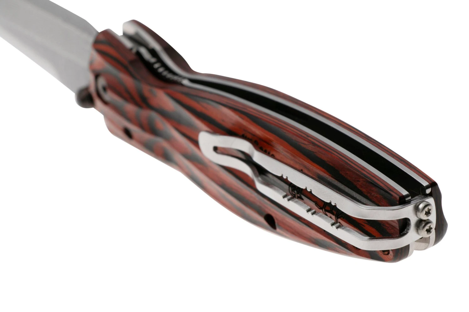 Mcusta MC-0183D Sengoku Tokugawa Ieyasu, Red Pakkawood Handle, Cuchillo De Caballero 4 Mcusta MC-0183D Sengoku Tokugawa Ieyasu, Red Pakkawood Handle, Cuchillo De Caballero - Imagen 4