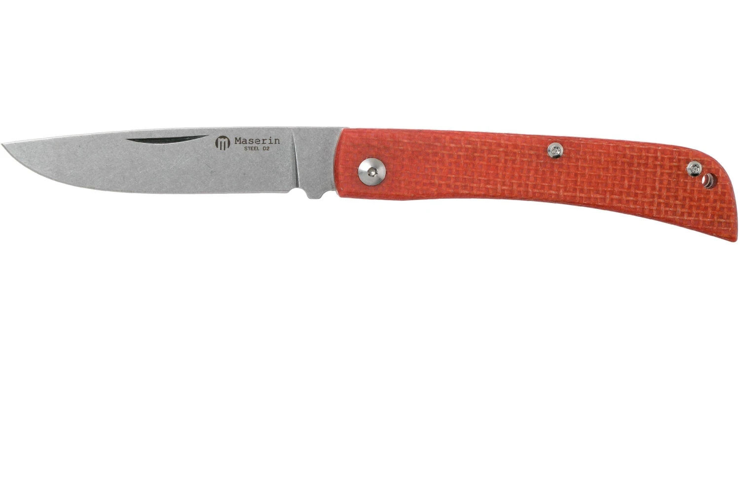 Maserin Scout Red Micarta Navaja, 163-MR 1 Maserin Scout Red Micarta Navaja, 163-MR