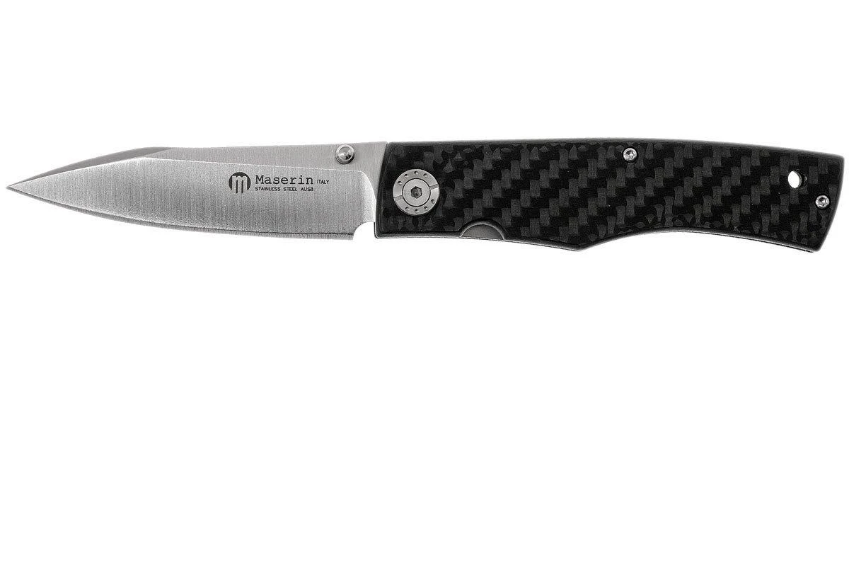 Maserin Carbon 392/CN Black Carbonfiber Navaja 1 Maserin Carbon 392/CN Black Carbonfiber Navaja