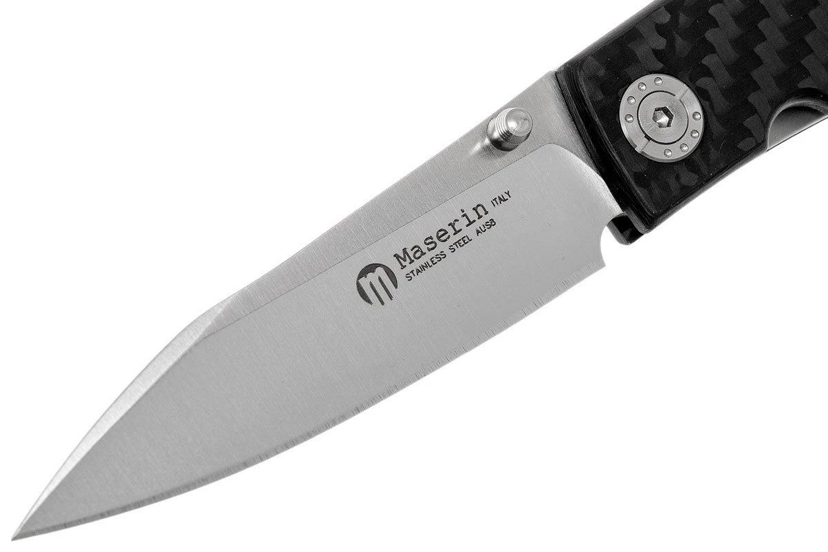 Maserin Carbon 392/CN Black Carbonfiber Navaja 3 Maserin Carbon 392/CN Black Carbonfiber Navaja - Imagen 3