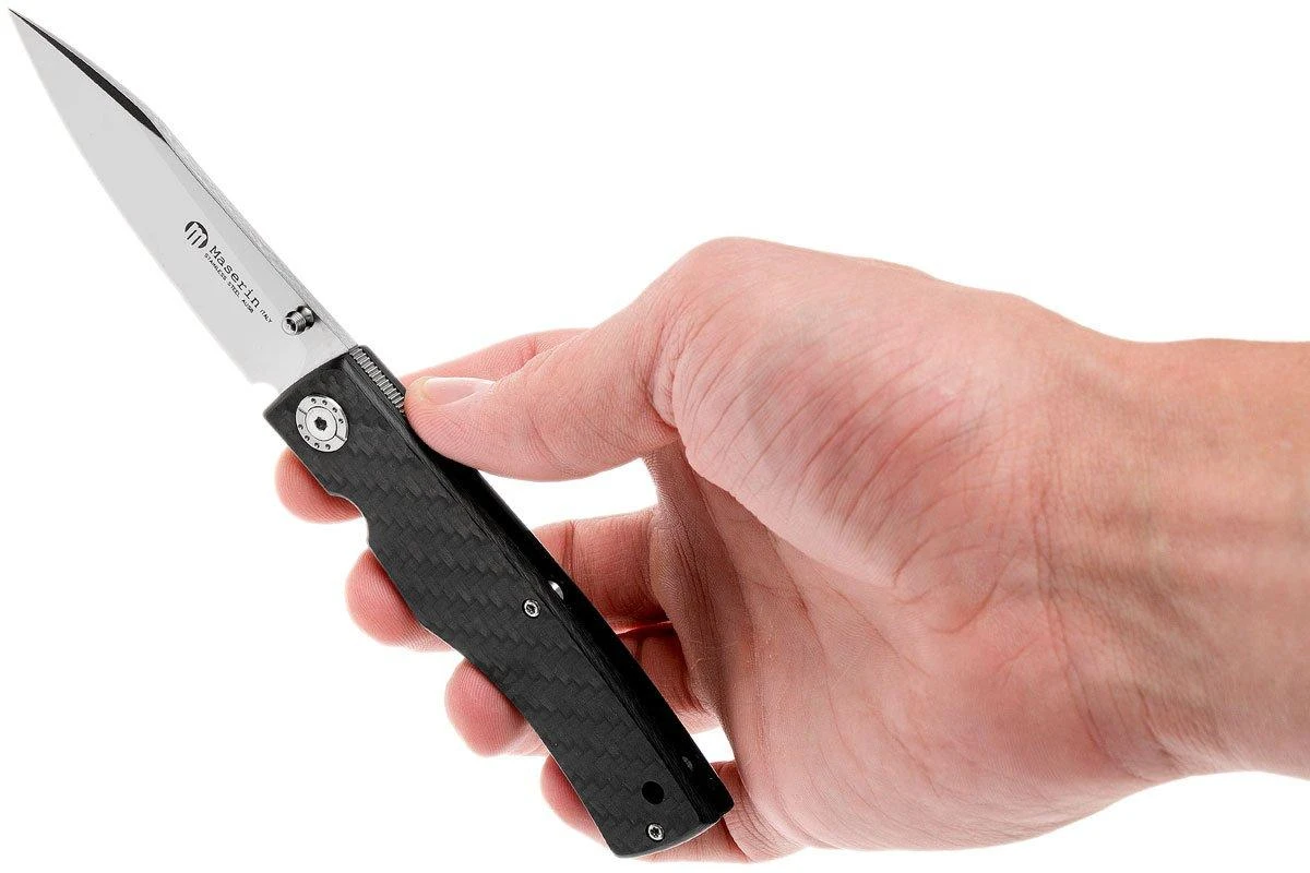Maserin Carbon 392/CN Black Carbonfiber Navaja 8 Maserin Carbon 392/CN Black Carbonfiber Navaja - Imagen 8