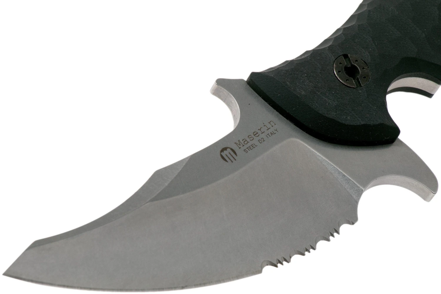 Maserin Badger 940-G10N Black G10 Cuchillo Fijo, Alessandro Zanin Design 3 Maserin Badger 940-G10N Black G10 Cuchillo Fijo, Alessandro Zanin Design - Imagen 3