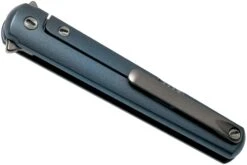 MKM Flame Dagger FL02-TBSW Blue Titanium Navaja, Michael Zieba Design -Tienda De Cuchillos MMK FL02 TBSW 04 mkm knives