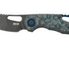 MKM Isonzo FX03-2CAD Cleaver Dark Stonewashed, Arctic Storm Carbon Fibre Navaja, Diseño De Jesper Voxnaes