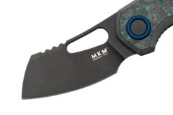 MKM Isonzo FX03-2CAD Cleaver Dark Stonewashed, Arctic Storm Carbon Fibre Navaja, Diseño De Jesper Voxnaes -Tienda De Cuchillos MMK FX03 2CAD 03 mkm