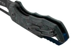 MKM Isonzo FX03-2CAD Cleaver Dark Stonewashed, Arctic Storm Carbon Fibre Navaja, Diseño De Jesper Voxnaes -Tienda De Cuchillos MMK FX03 2CAD 04 mkm