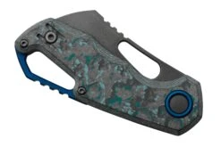 MKM Isonzo FX03-2CAD Cleaver Dark Stonewashed, Arctic Storm Carbon Fibre Navaja, Diseño De Jesper Voxnaes -Tienda De Cuchillos MMK FX03 2CAD 06 mkm