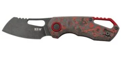 MKM Isonzo FX03-2CLD Cleaver Dark Stonewashed, Lava Flow Carbon Fibre Navaja, Diseño De Jesper Voxnaes