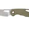 MKM Isonzo FX03M-2GC Cleaver M390, Green Canvas Micarta Navaja, Jesper Voxnaes Design