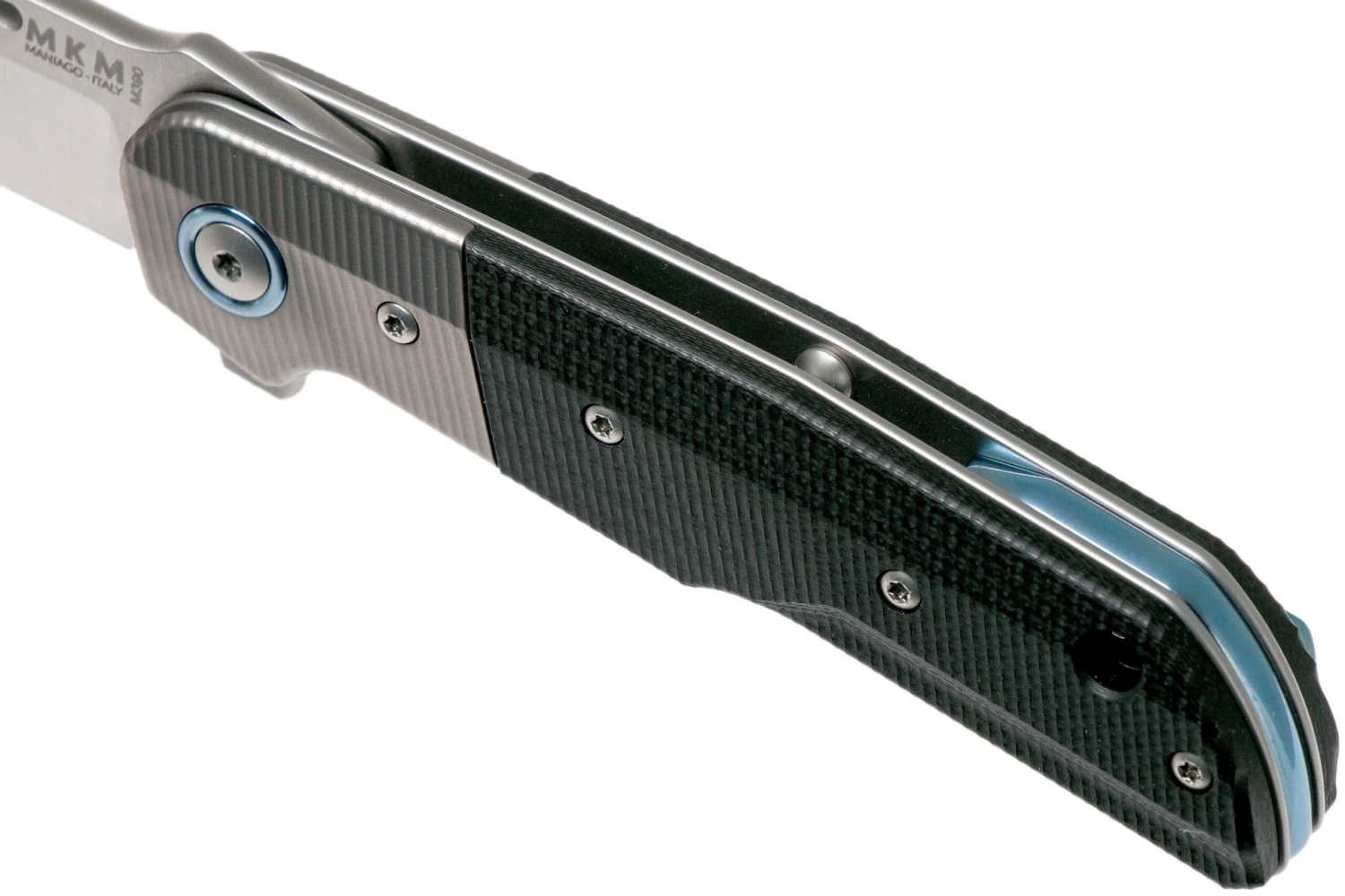 MKM Clap LS01-GT BK Titanium, Black G10 Navaja, Bob Terzuola Design 7 MKM Clap LS01-GT BK Titanium, Black G10 Navaja, Bob Terzuola Design - Imagen 7