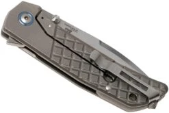 MKM Maximo MM-T Sandblasted Titanium Navaja, Diseño Bob Terzuola -Tienda De Cuchillos MMK MM T 04 mkm knives