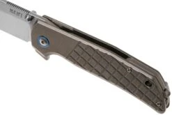 MKM Maximo MM-T Sandblasted Titanium Navaja, Diseño Bob Terzuola -Tienda De Cuchillos MMK MM T 07 mkm knives