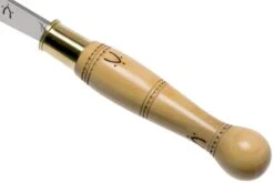 Nontron No. 22 Turning Ferrule, Boxwood, Forma De Bola NN22BO Navaja -Tienda De Cuchillos NN22BO 06 nontron