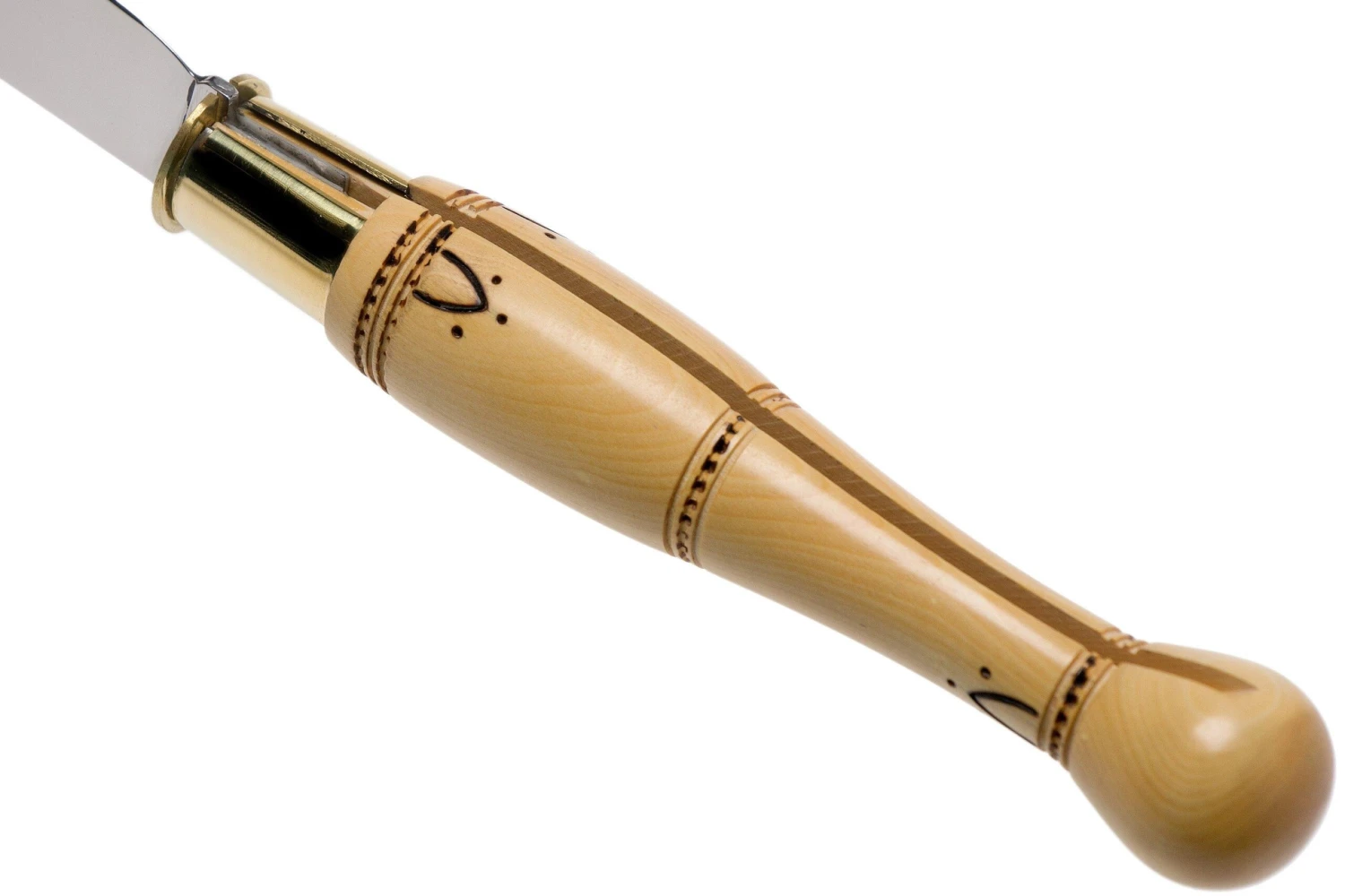 Nontron No. 30 Turning Ferrule, Boxwood, Forma De Bola NN30BO Navaja 5 Nontron No. 30 Turning Ferrule, Boxwood, Forma De Bola NN30BO Navaja - Imagen 5