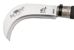 Old Bear Pruning Black Laminated L, 9747-21-MNK Cuchillo De Jardinero -Tienda De Cuchillos OB9747 21 MNK 03 oldbear