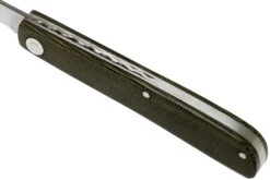 Ohta OLF SS FK Ohta Light Folder Navaja, Verde Canvas Micarta -Tienda De Cuchillos OHTA OLF SS FK M G 07 ohta knives