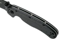 Ontario RAT-2 D2 Fibra De Carbono, Plain Edge Negro, 8834 -Tienda De Cuchillos OKC8834 07 ontario