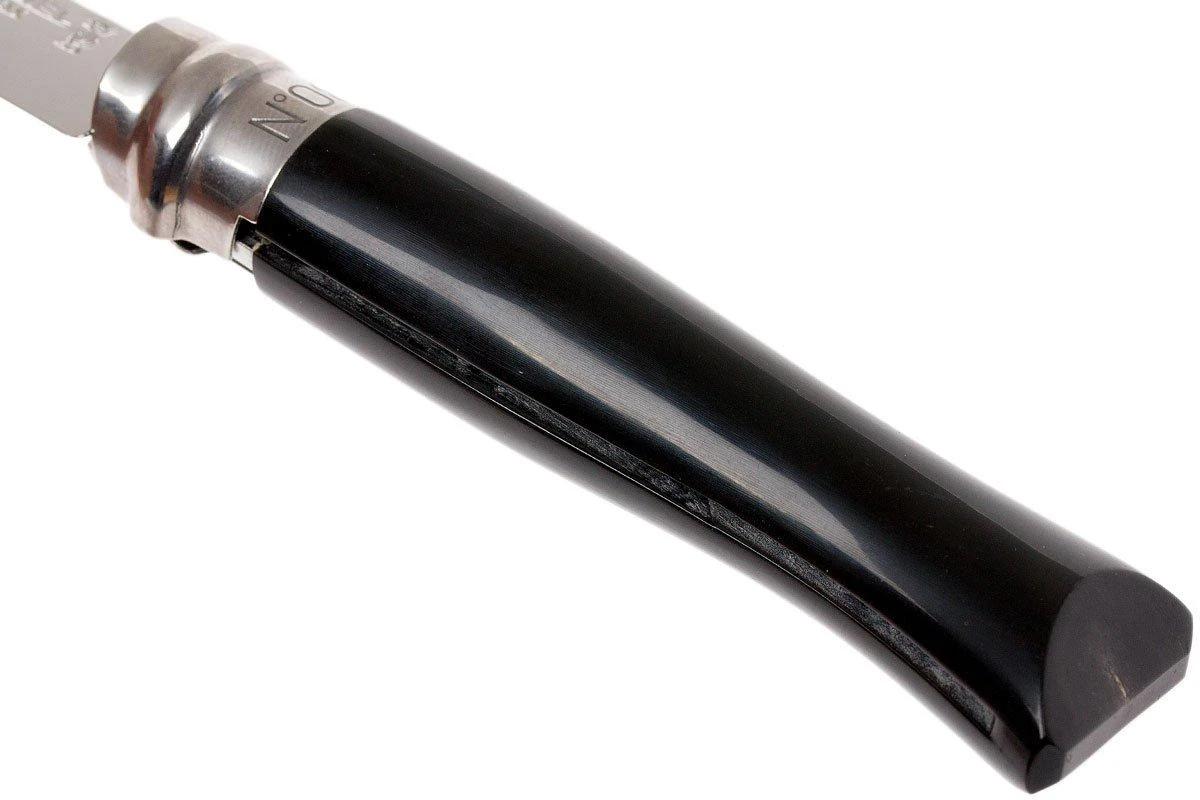 Opinel Navaja No. 8 Luxury Range, Acero Inoxidable, Cuerno De Búfalo 5 Opinel Navaja No. 8 Luxury Range, Acero Inoxidable, Cuerno De Búfalo - Imagen 5