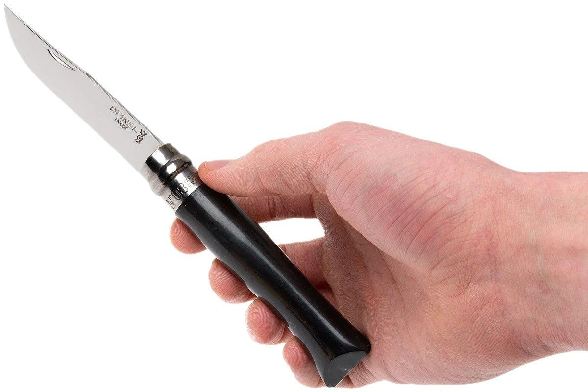 Opinel Navaja No. 8 Luxury Range, Acero Inoxidable, Cuerno De Búfalo 7 Opinel Navaja No. 8 Luxury Range, Acero Inoxidable, Cuerno De Búfalo - Imagen 7