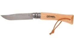 Opinel Navaja No. 7 Classic, Acero Inoxidable, Longitud De La Cuchilla 8 Cm