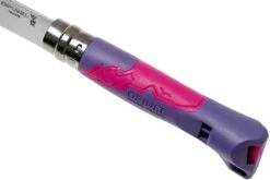 Opinel Navaja Outdoor No. 07 Junior Navaja, Purple/Parma -Tienda De Cuchillos OP002152 06 opinel