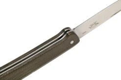 Otter FINN 155 MI GR, Böhler N690, Green Micarta, Navaja -Tienda De Cuchillos OR155MIGR 07 otter