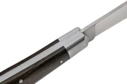 Otter Anchor Knife 172 ML Large Carbon, Smoked Oak, Stainless Anchor, Navaja -Tienda De Cuchillos OR172ML 06 otter