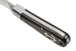 Otter Anchor Knife 172 ML Large Carbon, Smoked Oak, Stainless Anchor, Navaja -Tienda De Cuchillos OR172ML 07 otter