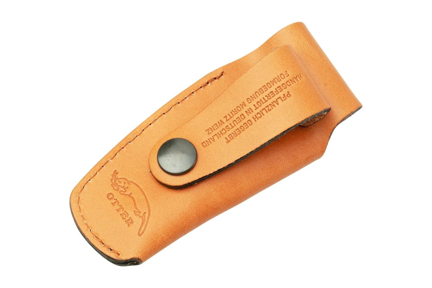 Otter Large Leather Holster MH A NA, Natural, Anchor Logo, Estuche 2 Otter Large Leather Holster MH A NA, Natural, Anchor Logo, Estuche - Imagen 2