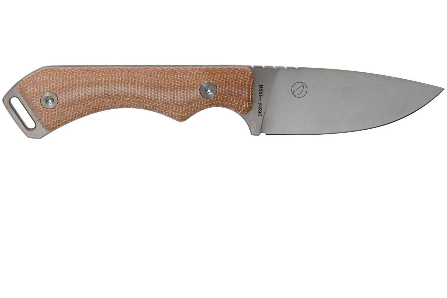 QSP Knife Workaholic QS124-A SK03 Brown Micarta Cuchillo Fijo 2 QSP Knife Workaholic QS124-A SK03 Brown Micarta Cuchillo Fijo - Imagen 2