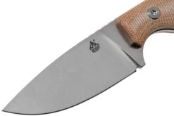 QSP Knife Workaholic QS124-A SK03 Brown Micarta Cuchillo Fijo 10 QSP Knife Workaholic QS124-A SK03 Brown Micarta Cuchillo Fijo -Tienda De Cuchillos QS124 A 03 qsp