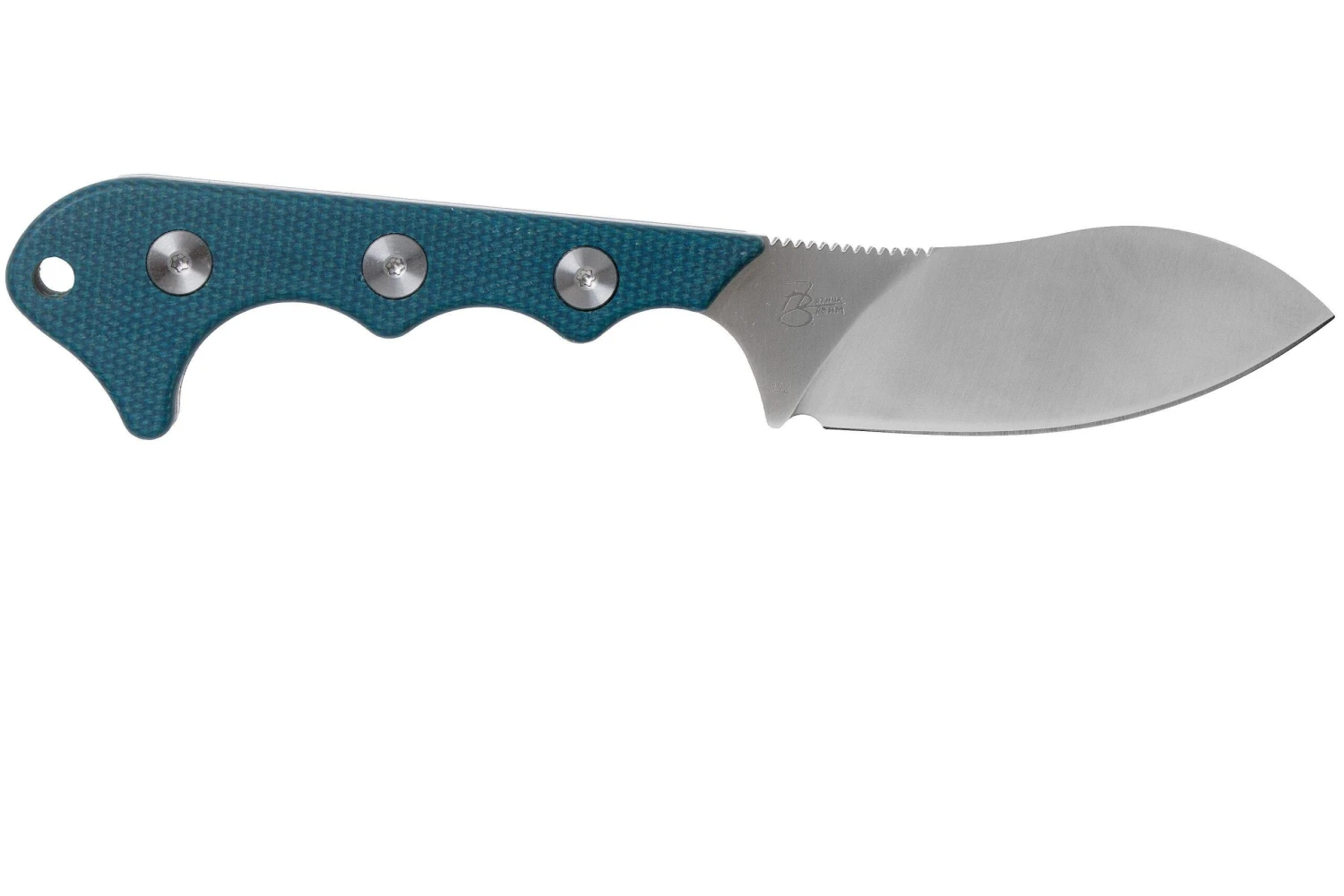 QSP Knife Neckmuk QS125-D Blue Micarta Cuchillo De Cuello 2 QSP Knife Neckmuk QS125-D Blue Micarta Cuchillo De Cuello - Imagen 2