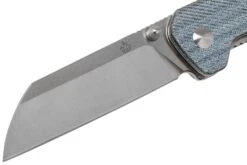 QSP Knife Penguin QS130-B Denim Micarta, Navaja -Tienda De Cuchillos QS130 B 03 qsp