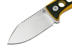 QSP Knife Canary QS141-A1 Stonewashed, Black Yellow G10, Cuchillo De Cuello -Tienda De Cuchillos QS141 A1 03 qsp