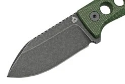 QSP Knife Canary QS141-C2 Blackwashed, Black Green G10, Cuchillo De Cuello 8 QSP Knife Canary QS141-C2 Blackwashed, Black Green G10, Cuchillo De Cuello -Tienda De Cuchillos QS141 C2 03 qsp