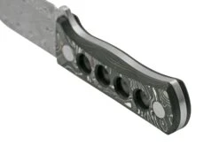 QSP Knife Canary QS141-E Damascus, Aluminium Foil Carbon Fibre, Cuchillo De Cuello -Tienda De Cuchillos QS141 E 04 qsp