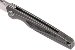 Rike RK803CH-DG Dark Grey, Carbon Fibre Inlay Navaja 15 Rike RK803CH-DG Dark Grey, Carbon Fibre Inlay Navaja -Tienda De Cuchillos RK803CH DG 07 rike knives rk803ch dg 07