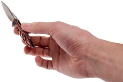 Rike Mini Hummingbird Navaja Damascus, Rosa 17 Rike Mini Hummingbird Navaja Damascus, Rosa -Tienda De Cuchillos RKMINI PK 08 rike knives mini hummingbird rkmini pk 08