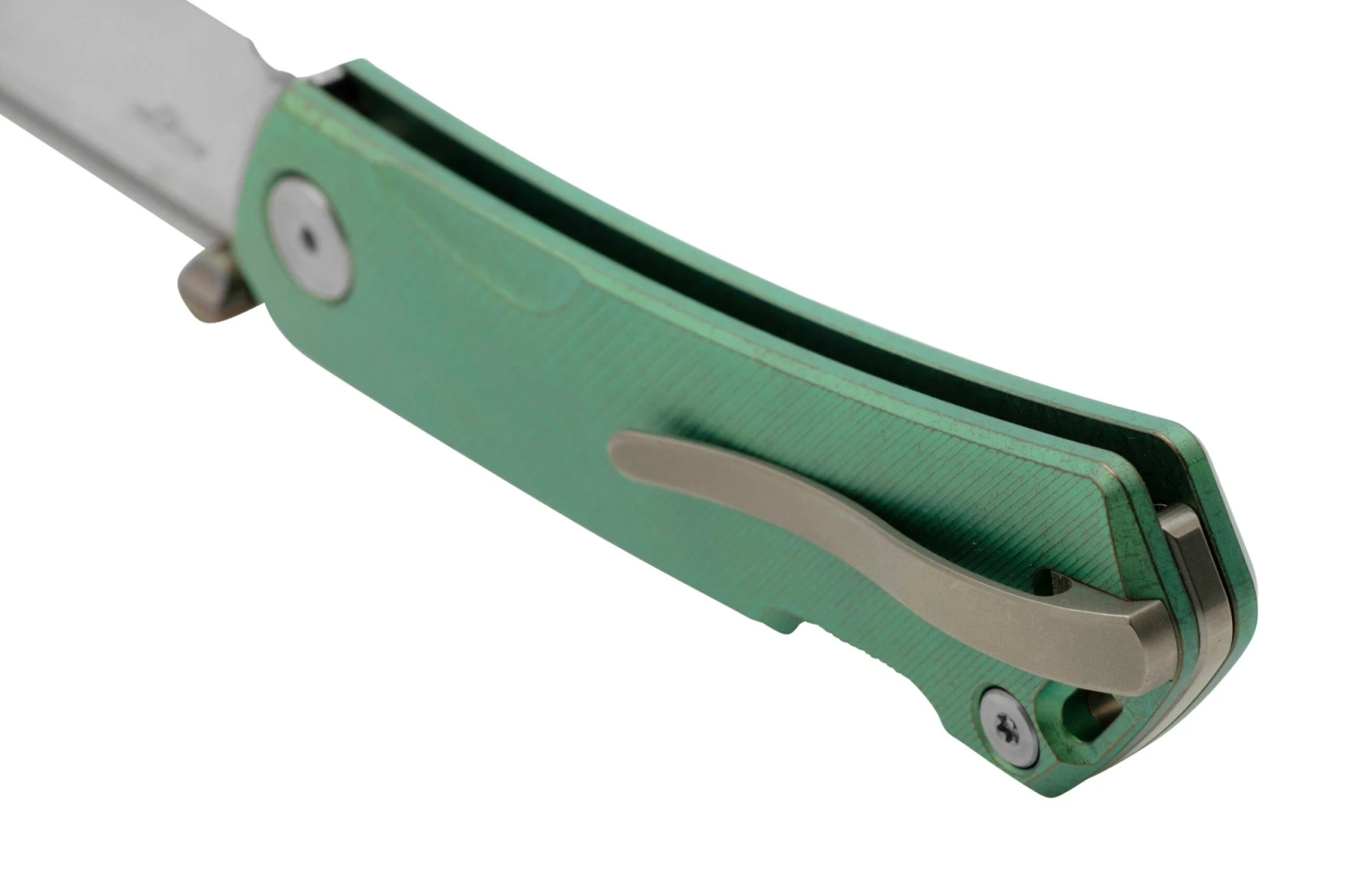 Real Steel Luna Maius Titanium Spring Green 7094, Navaja 4 Real Steel Luna Maius Titanium Spring Green 7094, Navaja - Imagen 4