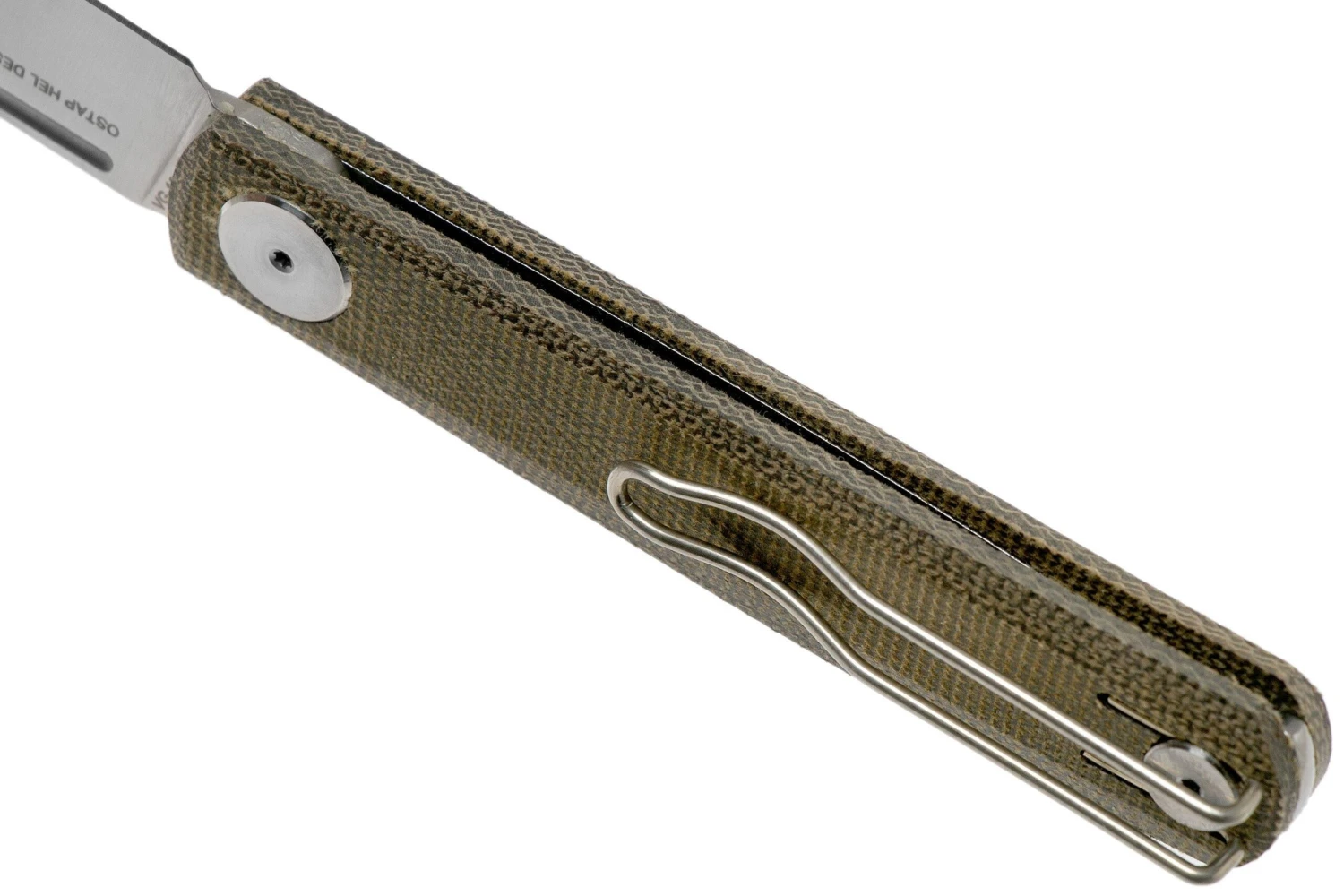 Real Steel Gslip Compact, Green Micarta KATO Exclusive 5 Real Steel Gslip Compact, Green Micarta KATO Exclusive - Imagen 5