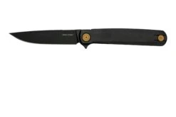 Real Steel G-Frame Black&Gold 7874GB Navaja, Diseño Ostap Hel