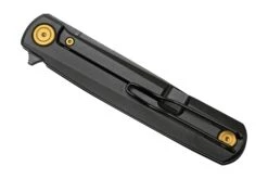 Real Steel G-Frame Black&Gold 7874GB Navaja, Diseño Ostap Hel -Tienda De Cuchillos RL7874GB 04 realsteel