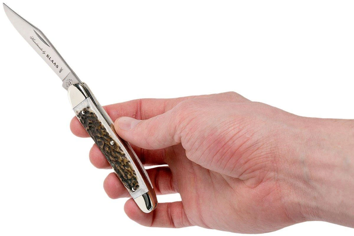 Robert Klaas Classic Line 100mm, Real Stag 383-451 Navaja Con Abrebotellas 7 Robert Klaas Classic Line 100mm, Real Stag 383-451 Navaja Con Abrebotellas - Imagen 7