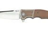 Reate Mini Crossroads M390, Brown Micarta MCR-BRM Navaja, Diseño Kirby Lambert
