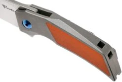 Reate T2500 Orange G10 Navaja, Tashi Bharucha Design -Tienda De Cuchillos RTT2500 OR 07 reate